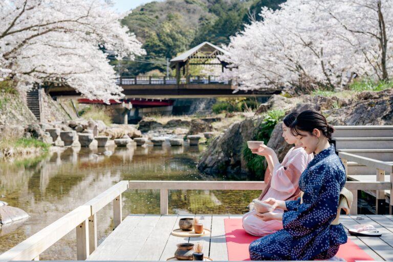 KAI Nagato “Spring Riverbed Cherry Blossom Viewing Tea Ceremony” Event