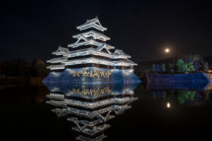 Matsumoto Castle’s National Treasure Turret Projection Mapping